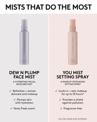 Set + Refresh Face Mist Duo: You Mist Setting Spray + Dew N Plump Face Mist